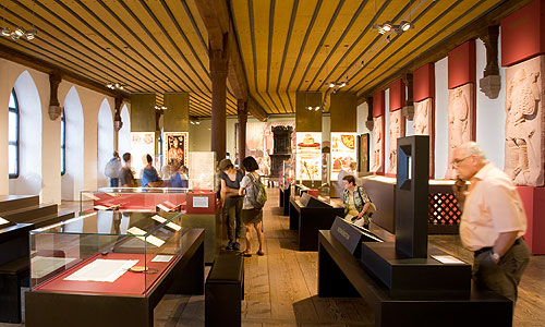Bild: Kaisersaal, Einblick in die Ausstellung