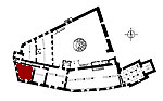 Bild: Kleiner Grundriss mit aktuellem Standort
