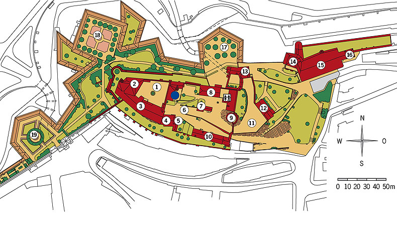 Link to the map of the Imperial Castle (PDF)